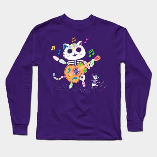 Cancion Del Gato De Los Muertos Long Sleeve T-Shirt